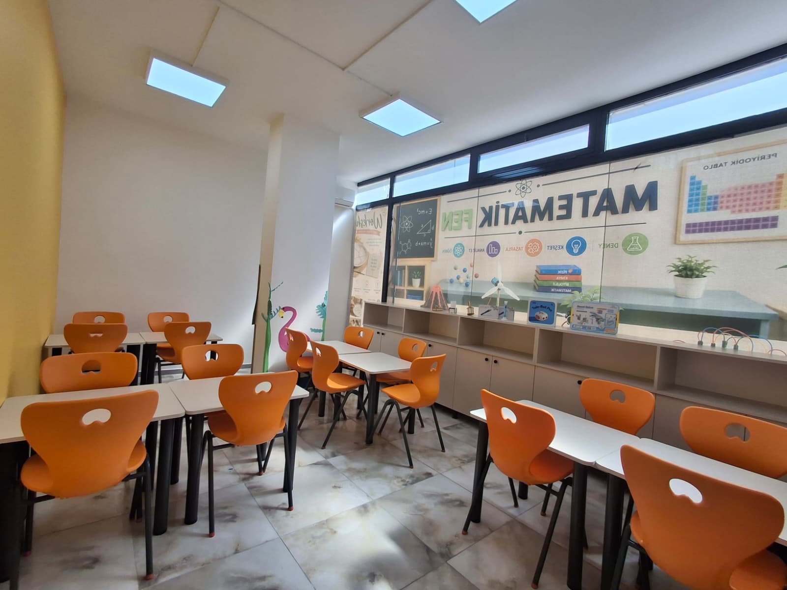 Atölye Rota — Matematik ve Fen sınıfı